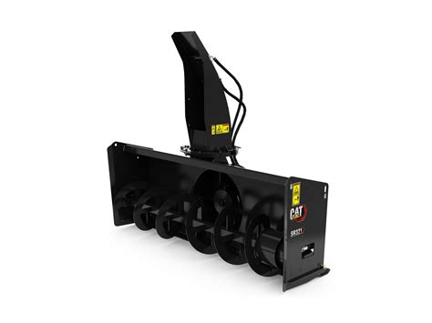 snow plow for caterpillar mini excavator|cat snow blower attachment.